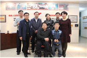 20151210-甘肃省白银市残联到残友调研百城万人项目