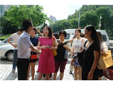北京光华慈善基金会一行参访残友