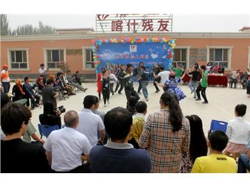 喀什残友印刷中心于助残日正式开业