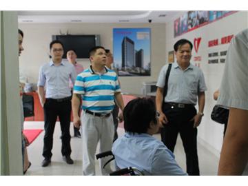 河源市社工委一行至残友参观调研
