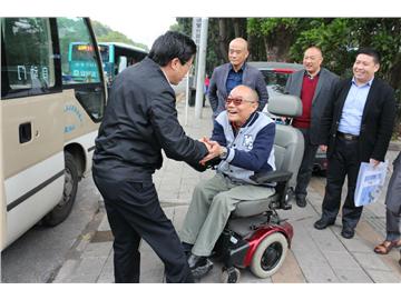 中残联副理事长程凯一行到残友集团视察指导
