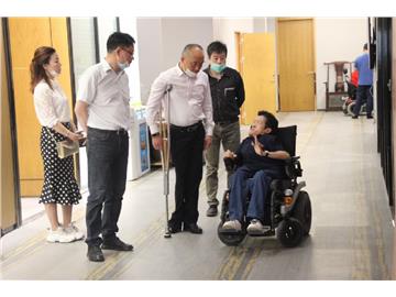 Mr. Tao Jianhua, Chairman of Jiangsu Nantong Canyous' Federation, and his delegation visited Canyou Group.