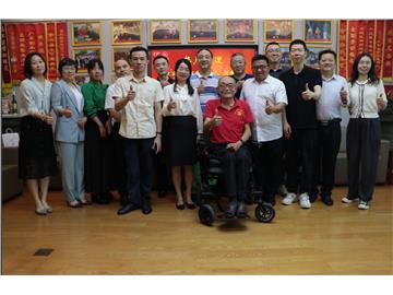 Yibin Canyous' Federation went to Shenzhen Zheng Weining Charity Foundation for study tour