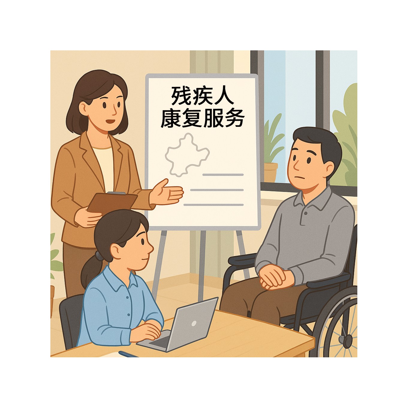残友社会组织帮扶计划之残疾人康复服务项目